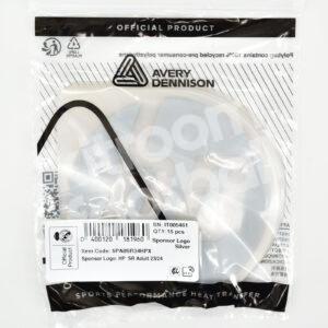 Official 2023-24 Real Madrid HP Grey Sponsor Patch - Image 4