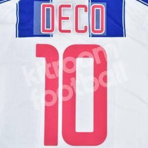 2003-04 FC Porto Home Name Set #10 DECO Champions League Repro - Image 3