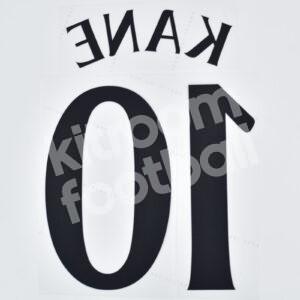 2018-19 Tottenham Hotspur Home Name Number Set #10 KANE UCL Repro - Image 3