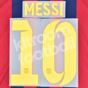 Official Reissue 2012-14 Barcelona Home Name Set #10 MESSI Sipesa