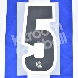 Original Player Issue 2014-15 Real Sociedad Home Number #5