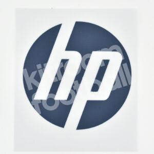 Original Player Issue 2023-24 Real Madrid HP Navy Blue Sponsor Patch - Image 1