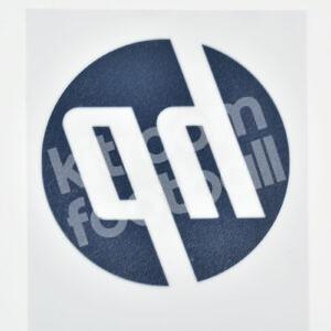 Original Player Issue 2023-24 Real Madrid HP Navy Blue Sponsor Patch - Image 3