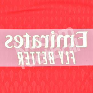 Original Player Issue 2023-24 Real Madrid Emirates Fly Better Sponsor Patch Green - Image 3