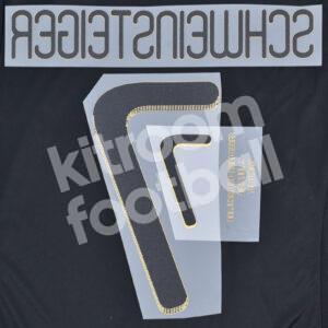 2010 Germany FIFA World Cup Away Name Set #7 SCHWEINSTEIGER (Repro) - Image 3