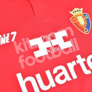 1992-93 Osasuna Home Retro Shirt #7 Jan Urban Long Sleeves Replica Size XL - Image 3