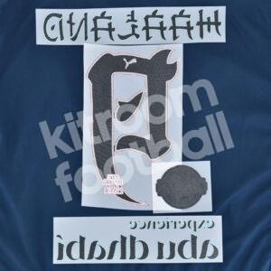 2023-24 Manchester City Preseason Third Name Number Set #9 HAALAND Repro - Image 3