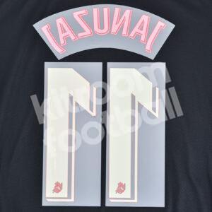 Original Player Issue 2019-20 Real Sociedad Away Name Number Set #11 JANUZAJ - Image 3