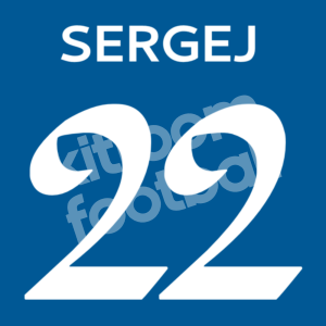 2023-24 Al Hilal Home Name Number Set #22 SERGEJ Milinkovic Savic Repro AFC Version