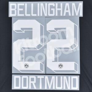 2022-23 Borussia Dortmund Fourth Name Set #22 BELLINGHAM Silver Repro