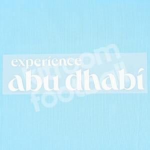 2023-24 Manchester City EXPERIENCE ABU DHABI Home Sponsor Patch Repro