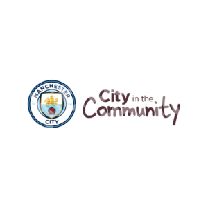 2023-24 Manchester City Away Sponsor Patch in the Community Repro