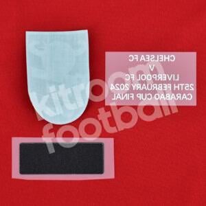 2023-24 Liverpool Carabao Cup Final 2024 MDT Patch vs Chelsea Repro - Image 3