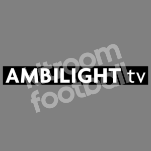 2023-24 Barcelona AMBILIGHT tv Sponsor Logo Patch Goalkeeper Black Repro