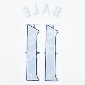 2012-13 Tottenham Hotspur Home Name Number Set #11 Gareth BALE Repro Flock - Image 3