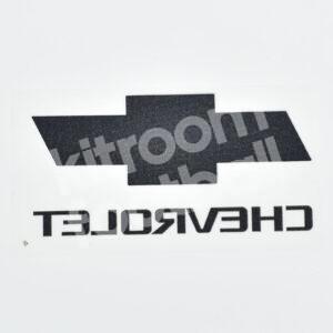 2015-21 Manchester United CHEVROLET Black Sponsor Patch Repro - Image 3