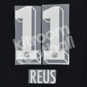 2020-21 Borussia Dortmund Special Name Number Set #11 REUS (White) Repro