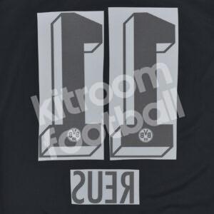 2020-21 Borussia Dortmund Special Name Number Set #11 REUS (White) Repro - Image 3