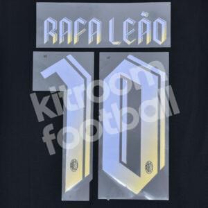 2023-24 AC Milan 4th Kit Name Number Set #10 RAFA LEAO Repro