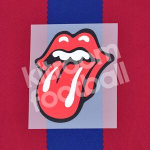 2023-24 Barcelona ROLLING STONES Logo Sponsor Patch Repro v2