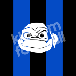 2023-24 Inter Milan Ninja Turtles Sponsor Patch White Home Repro
