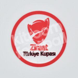 Official 2023-24 Turkish Cup Patch Ziraat Turkiye Kupasi