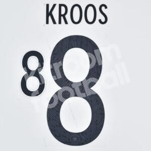 UEFA EURO 2020-21 Germany Home Name Number Set #8 KROOS Repro