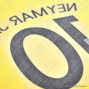 2016 Copa America Brazil Home Name Number Set #10 NEYMAR Repro - Image 4