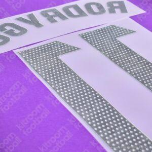 2023-24 Real Madrid 4th Y-3 Name Number Set #11 RODRYGO La Liga Repro - Image 3