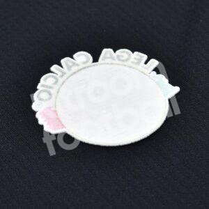 2003-04 Italy Serie A Patch Lega Calcio Flock Repro - Image 3