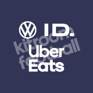 France National Team Uber Eats + Volkswagen Sponsor Patch White for Training