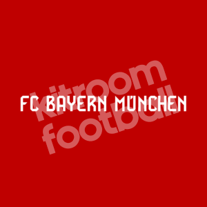 2023-24 Bayern Munchen Club Name Patch Home White Repro