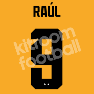2019-20 Wolverhampton Home Name Number Set #9 RAÚL Jimenez Repro