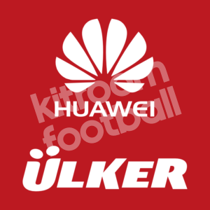 2014-15 Galatasaray HUAWEI + ULKER Sponsor Patch White Repro - Image 1