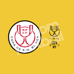 2021 Final Copa del Rey Patch Fc Barcelona vs Atheltic Club Repro