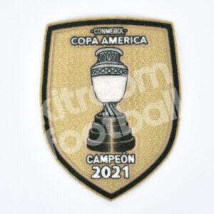 Argentina Conmebol Copa America 2021 Campeón Patch Repro