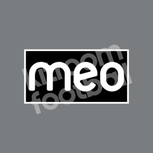 2011-12 Porto MEO Sponsor Patch Black & White Repro