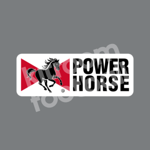 Almeria POWER HORSE Sponsor Patch Repro