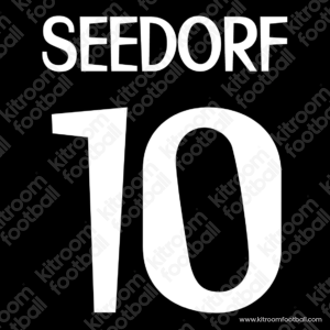 1998-00 Real Madrid Away & Third Name Set #10 SEEDORF (Repro)