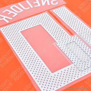 2010 Netherlands FIFA World Cup Name Number Set #10 SNEIJDER Home Repro - Image 4