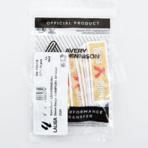 Original Player Issue 2024-25 Real Madrid Patch La Liga Champions 2023/2024 Avery - Image 3