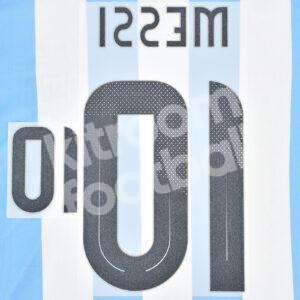 Original Player Issue Copa America 2024 Argentina Home Name Number Set #10 MESSI Noble - Image 3