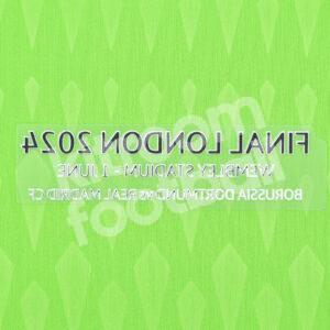 Official Real Madrid Final Wembley Champions League 2024 MDT Match Details Patch Goalkeeper - Image 3