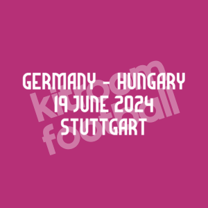 EURO 2024 Germany Match Details MDT Patch Away vs Hungary Repro