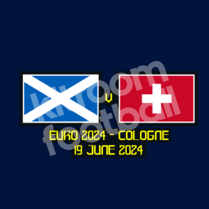 EURO 2024 Scotland Match Details MDT Patch Home vs Switzerland Repro