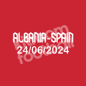 EURO 2024 Albania Match Details MDT Patch Home vs Spain Repro