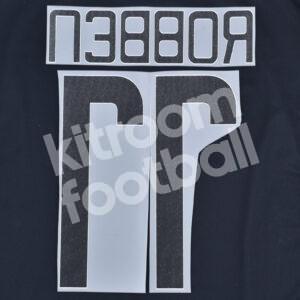 2008-09 Real Madrid Away Name Number Set #11 ROBBEN Repro - Image 3