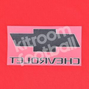 2015-21 Manchester United CHEVROLET White Sponsor Patch Repro - Image 3