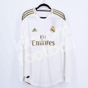 2019-20 Real Madrid Home Shirt Authentic Climachill Size L  Long Sleeves DW4437 - Image 1