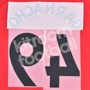 2022-23 Manchester United Home Name Number Set #49 GARNACHO Premier Repro - Image 3